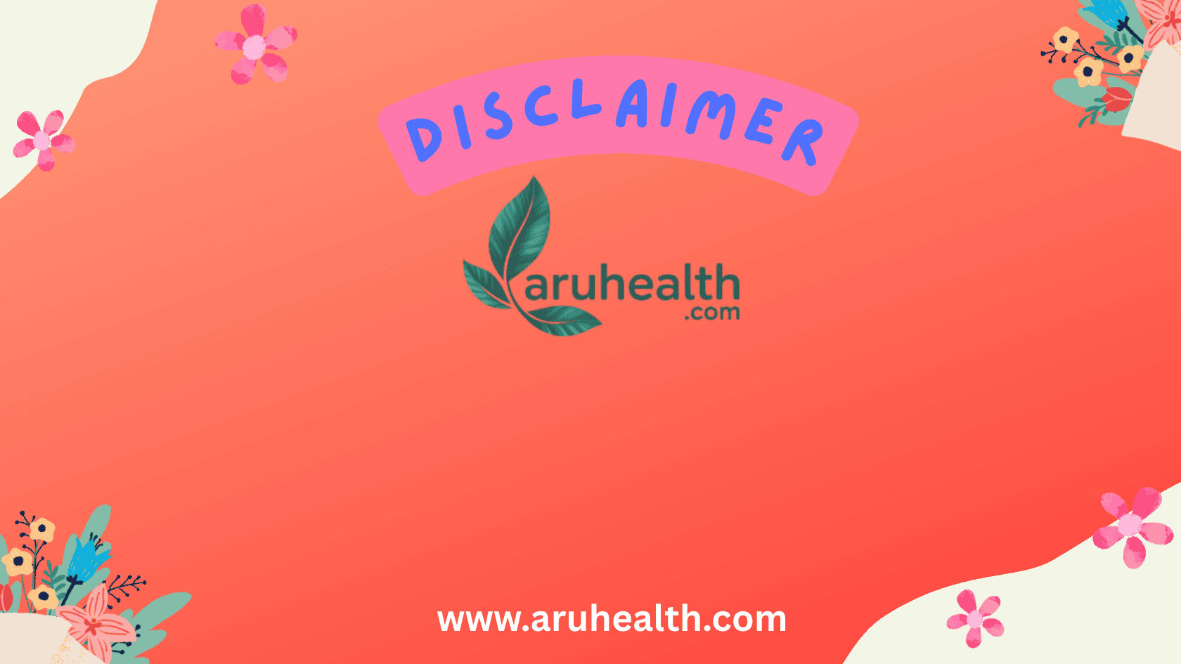 Disclaimer